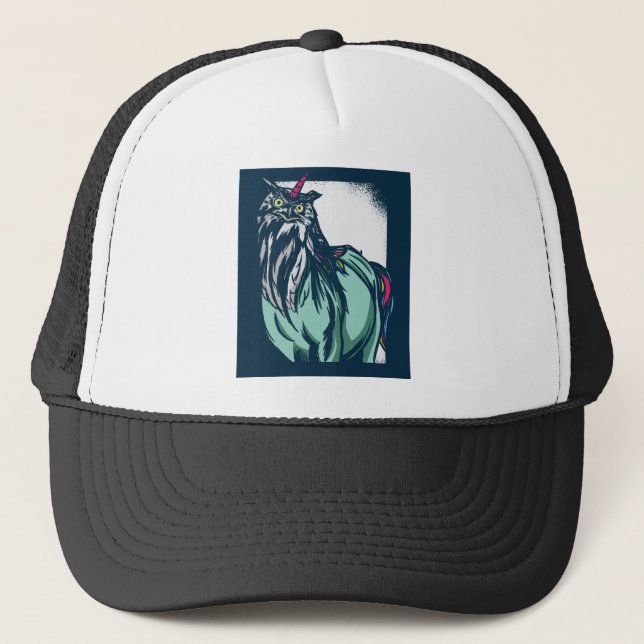 Casquette Owl Unicorn (Devant)