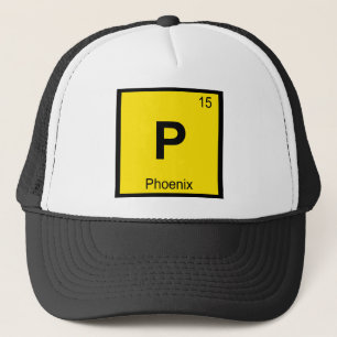 Casquette P - Phoenix Chimie Grecque Symbole du Tableau Péri