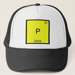 Casquette P - Urine Chemistry Element Symbol Funny Periodic