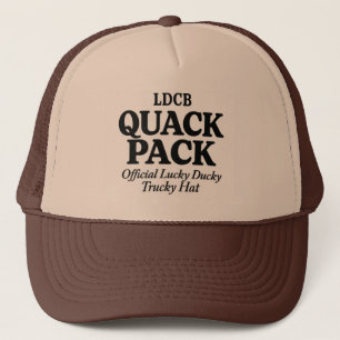 Casquette Pack Chapeau Trucky Quack Officiel Lucky Ducky