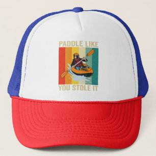 Casquette Paddle Comme vous l'avez volé Drôle Canoë Vintage