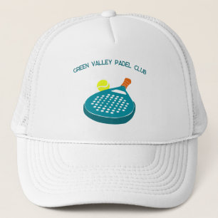 Casquette Padel Tennis Racket and Ball Personnalisé