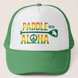 Casquette Pagaie avec chapeau de camionnette de reggae d'Alo