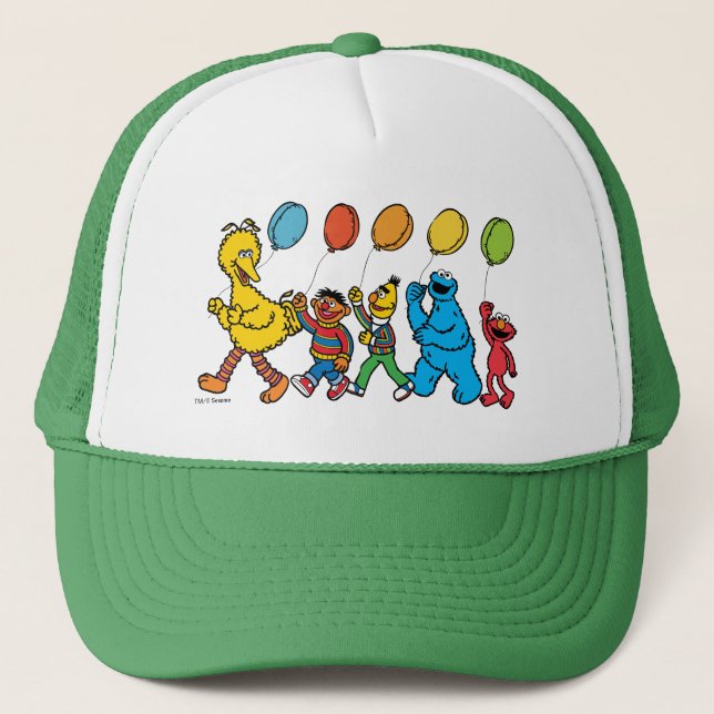 Casquette Pal de rue Sésame | Ballons de parti (Devant)