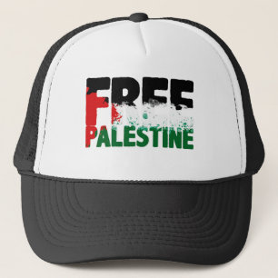 CASQUETTE PALESTINE LIBRE ARRÊTER LA GUERRE À GAZA