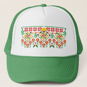 Casquette Palestine Tatreez Broderie traditionnelle