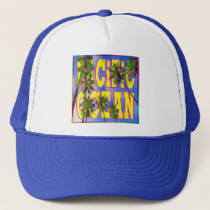 casquette "Palm Sky : Océan Pacifique"