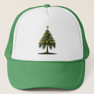 Casquette Palmier de Noël, Beach Aloha Noël