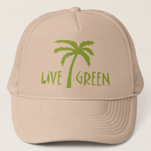 Casquette Palmier vert en direct De l'environnement