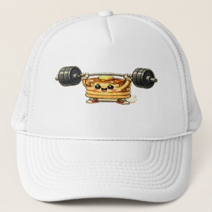 Casquette Pancake Mignon Haltérophilie Gym Fitness Mignon