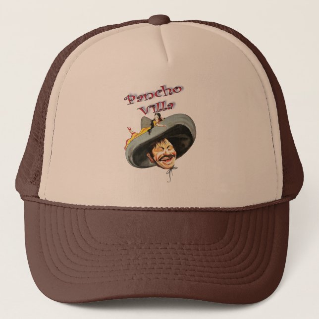 Casquette Pancho Villa 🔥 Héros Général Mexicain (Devant)