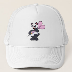 Casquette Panda aux fléchettes avec Dart