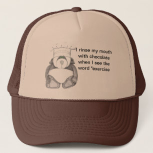 Casquette Panda Bear Chef Chocolate