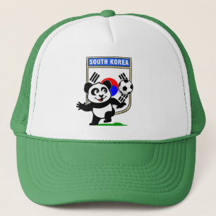 Casquette Panda du football de la Corée du Sud