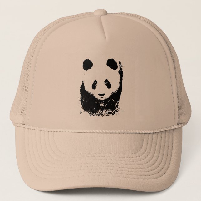 Casquette Panda Pop Art (Devant)