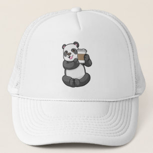 Casquette Panda with Coffee to go