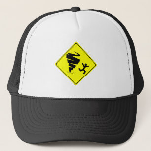 Casquette Panneau d'avertissement de tornade