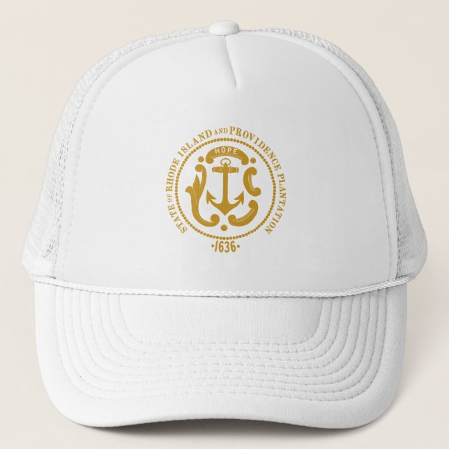 Casquette Panneau de Rhode Island (Devant)