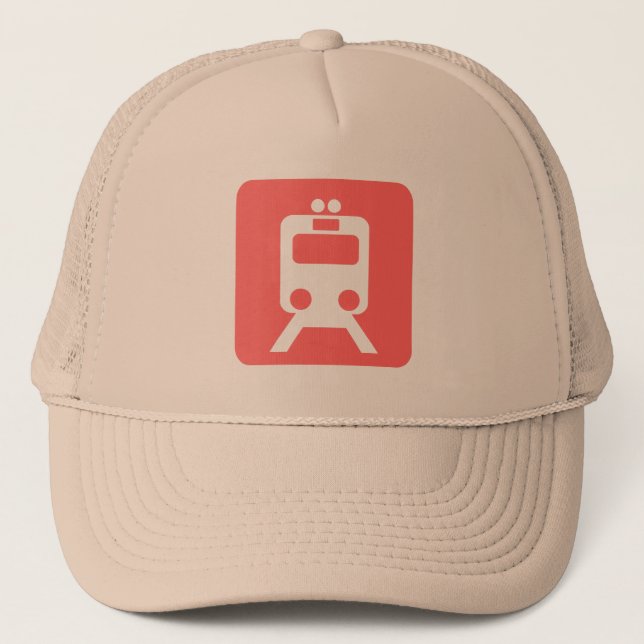 Casquette Panneau du train - (Devant)