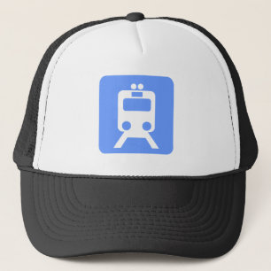 Casquette Panneau du train - Bleu bébé