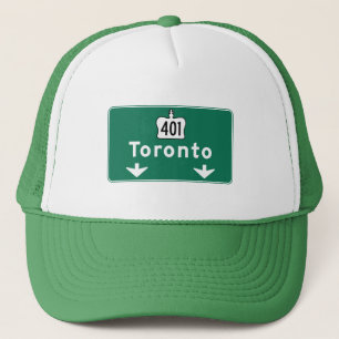Casquette Panneau routier de Toronto, Canada