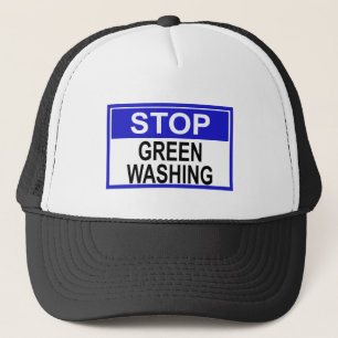 Casquette Panneau Stop au Greenwashing