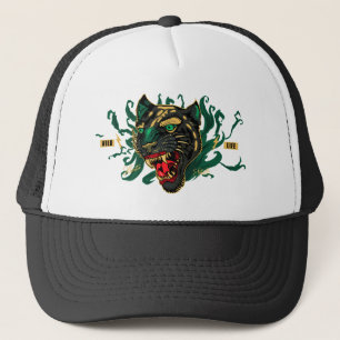 Casquette Panthere stay wild tattoo old school style