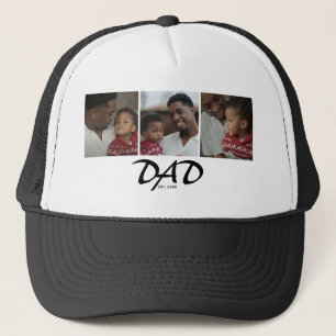 Casquette Papa a établi Black Bold 3 Photo