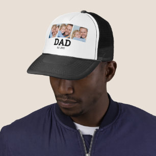 Casquette Papa a établi la photo Black 3