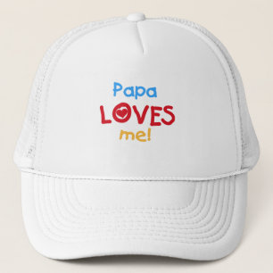 Casquette Papa aime mes t-shirts et cadeaux