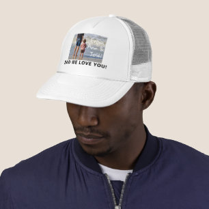 Casquette Papa Blanc, On T'Aime. Photo fête des pères