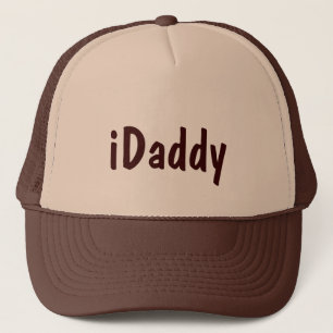 Casquette Papa brun thème fête des pères nouveau papa casque