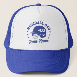 Casquette Papa de baseball personnalisé maman avec nom et nu