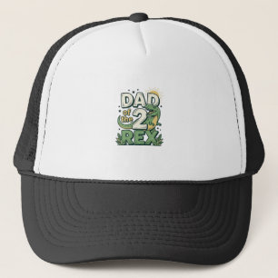 Casquette Papa des 2 Rex T-shirt de conception de père de di