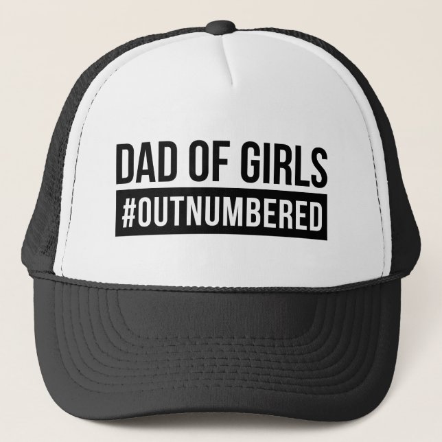 Casquette Papa des filles #Surnuméroté (Devant)