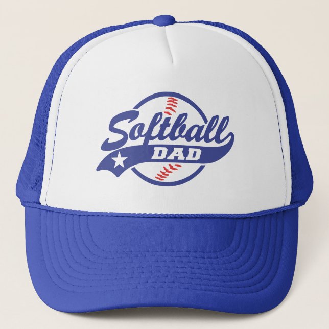 Casquette Papa du softball (Devant)
