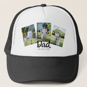 Casquette Papa Établit écriture noire 3 Photo