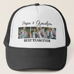 Casquette Papa & Grandson Meilleure équipe toujours personna