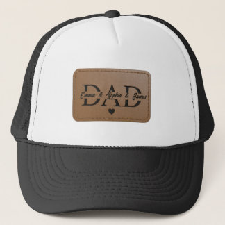 Casquette papa personnalisé avec nom d'enfant pers