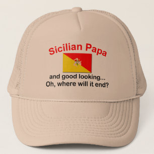 Casquette Papa sicilien beau