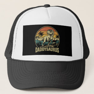 Casquette Papa Trex Dinosaure Papasaurus Rétro Fête des Père