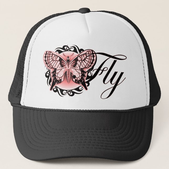 Casquette papillon (Devant)