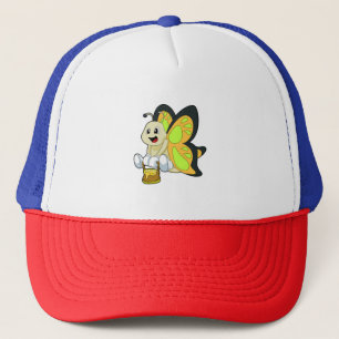Casquette Papillon au miel