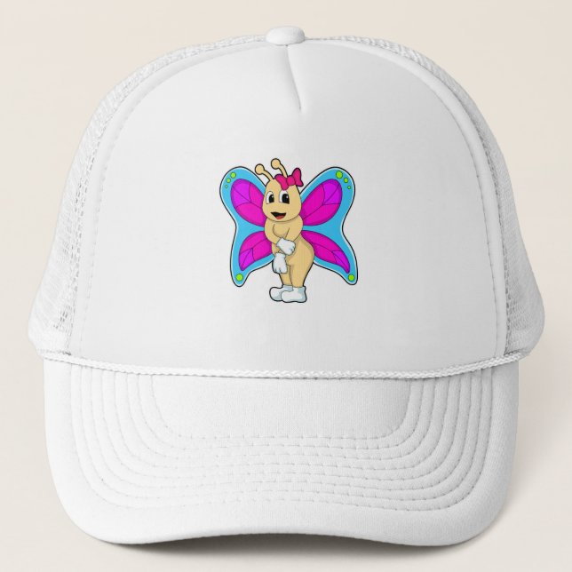 Casquette Papillon au ruban (Devant)