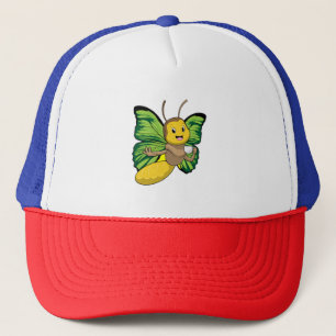 Casquette Papillon avec la coupe de café
