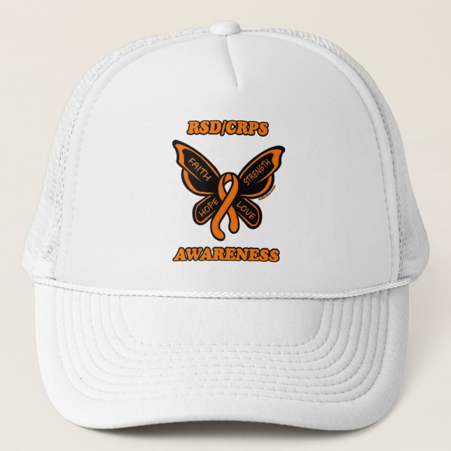 Casquette Papillon/Awareness...RSD/CRPS (Devant)