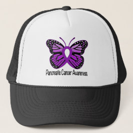 Casquette Papillon de Cancer pancréatique d'espoir