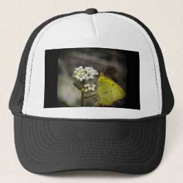 Casquette Papillon jaune