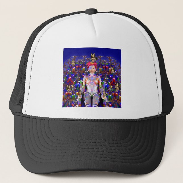 Casquette Papillon robot (Devant)