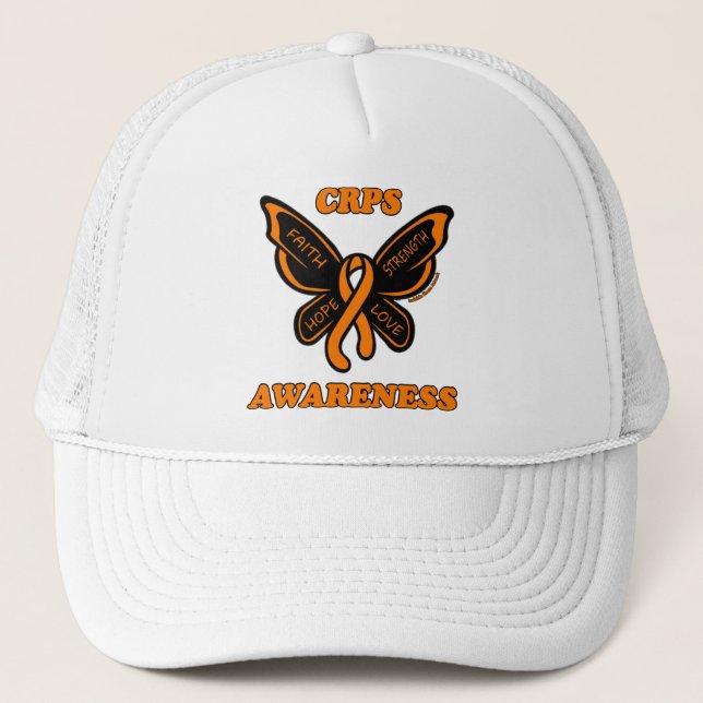 Casquette Papillon/Sensibilisation...CRPS (Devant)
